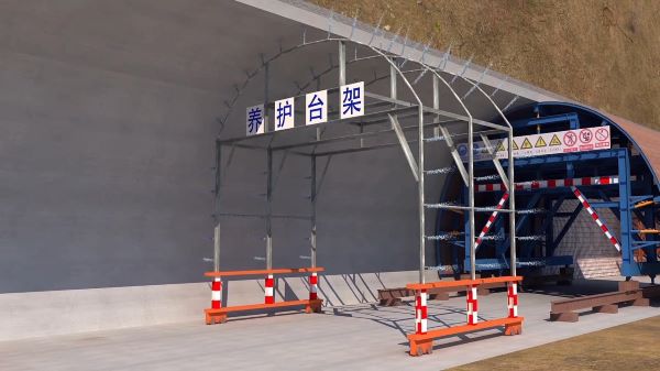 巢湖隧道施工动画制作公司 - 隧道施工工艺和施工方法 - 隧道施工汇报动画视频 - bim 工程施工动画